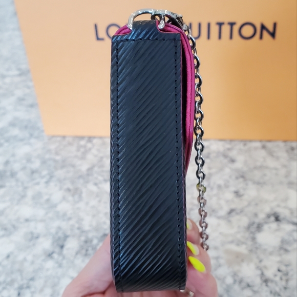 Felicie Epi Black Crossbody with inserts - Picture 7 of 11